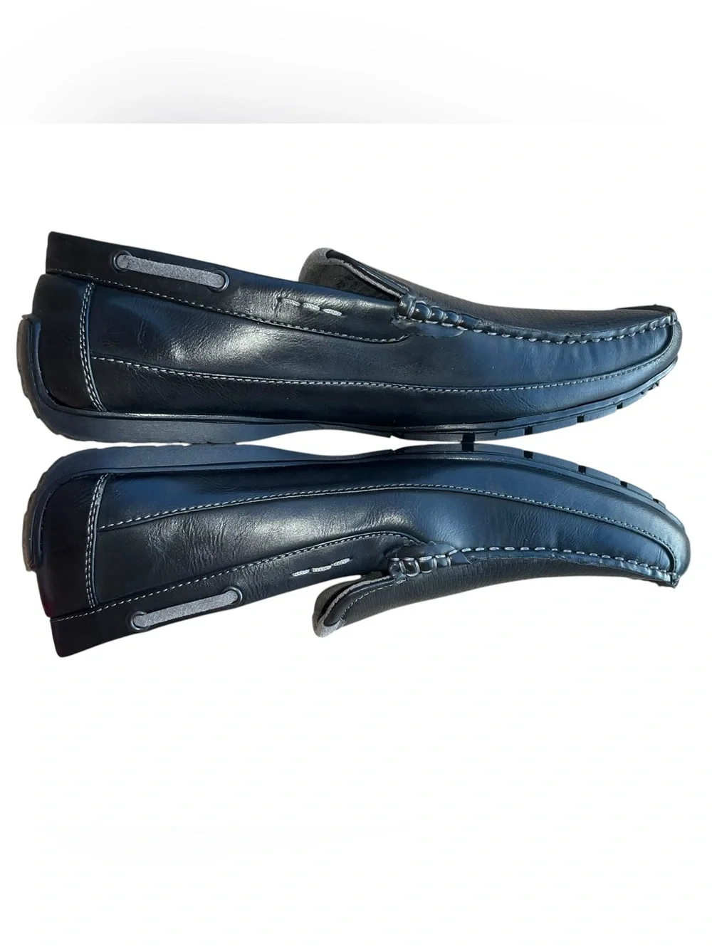 MEN'S HONIOR BLACK STEVE MADDEN SHOES Size 11 NWOB